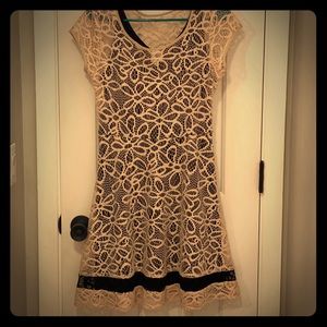 Weston Wear Cream Crochet Dress